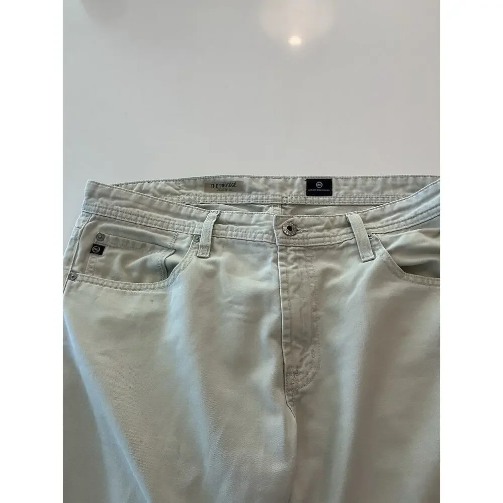 AG Adriano Goldschmied Men’s Khaki Jeans Size 36R